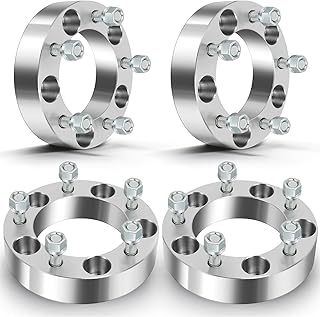 ECCPP 4PCS 1.5" 5 Lug 5x139.7mm Wheel Spacers Kits 5x5.5 to 5x5.5 with 1/2" Studs 108mm fits 1996-2001 for Ram 1500 Van 1976-1993 for Ramcharger