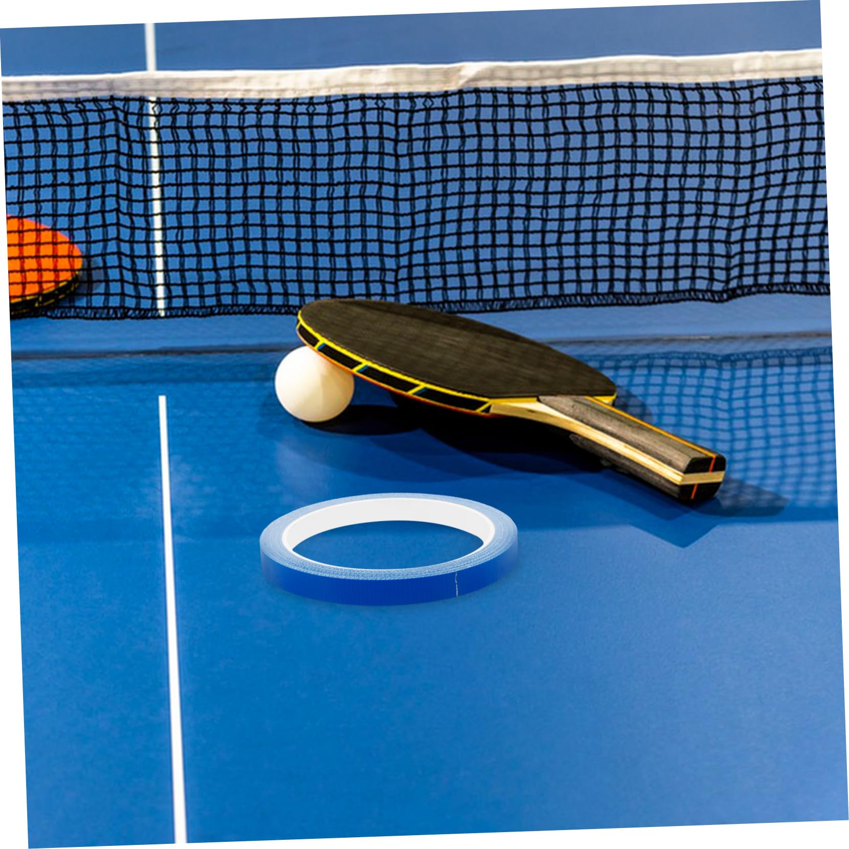 Cinta Protectora para Raqueta De Tenis De Mesa 10 M 1 Cm De Ancho Resistente Diseño Elegante