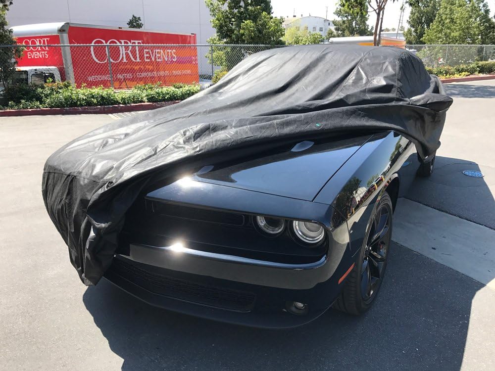 Xtrashield Custom Fit 2008-2019 Dodge Challenger Car Cover Black Covers