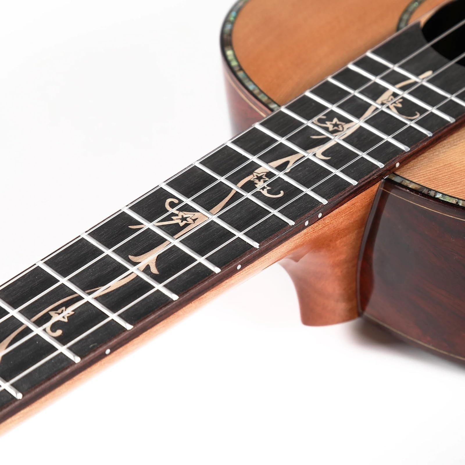 26 Zoll Tenor-Ukulele Aus Massivem Fichtenholz, Ukulelen-Saiteninstrument Für Erwachsene Ukulele für Anfänger