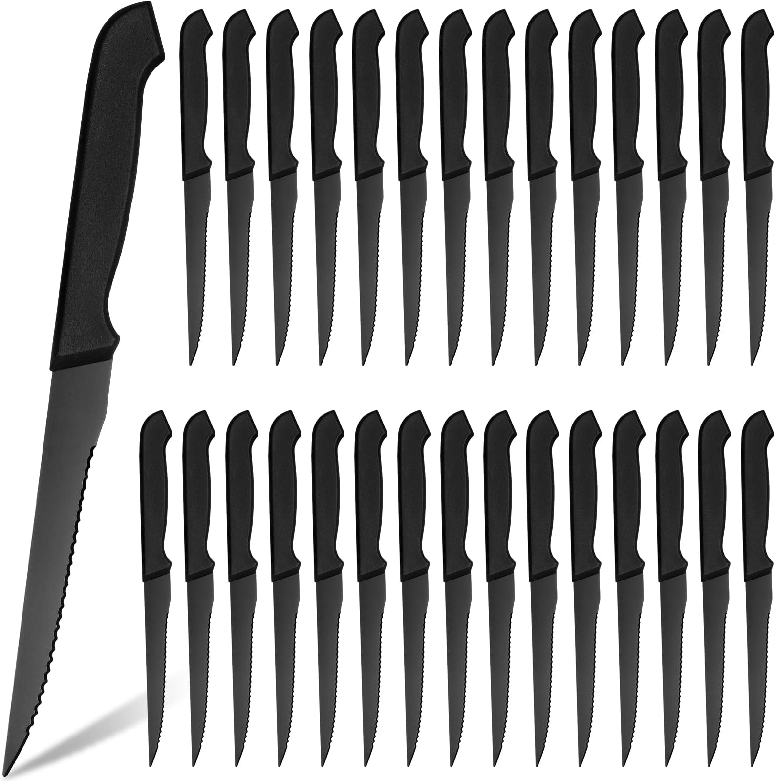 Diamond Disposable Steak Knives, Clear Health & Household