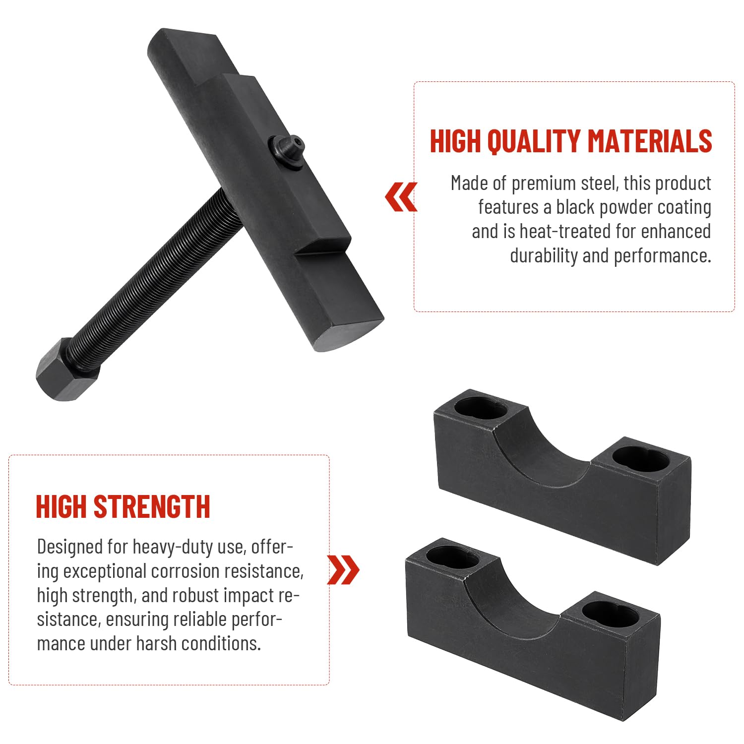 Kit de herramientas de extracción de yugo resistente para camiones
