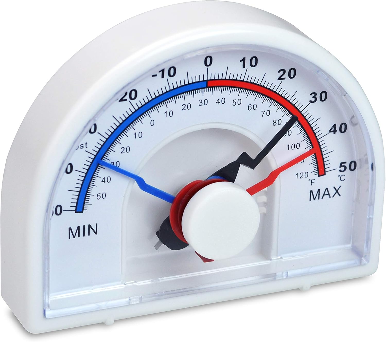 H-B DURAC B61301-0300 termómetro bimetálico Mín/Máx; -30 a 60C (-20 a 140F)