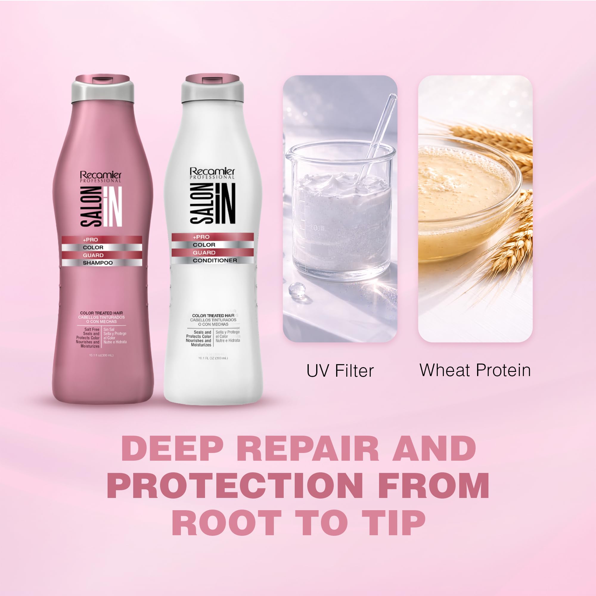 Amazon.com : Salon In by Recamier | Color Guard Shampoo for Color