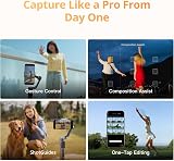 Osmo Mobile 8P Gimbal Stabilizer for iPhone & Android, Tracking Module, Remote Controller, Native Tracking, Built-in Extension Rod & Tripod, 10h Battery, 3-Axis Stabilization, Phone Gimbal - 7