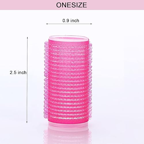 Miniatura 9 de Rodillos de pelo, paquete de 12 rulos de peluquería de salón de autoservicio, juegos de rodillos de pelo, rizadores de pelo, peinado rizado de