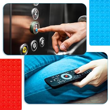 300 Pack Bump Dots for Visually Impaired Low Vision Blind Aids Blind People Tactile Aids Braille Bump Dot Sticker Silicone Braille Sticker Gadgets Impairment Sticky Bumps Raised Tactile Adhesive Dot