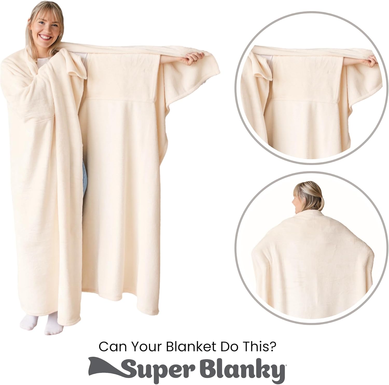 Wearable Blankets for Women, Adult Wearable Blanket Men, Valentine's Day Gifts for Her, Wife Birthday Gift Ideas - Image 7