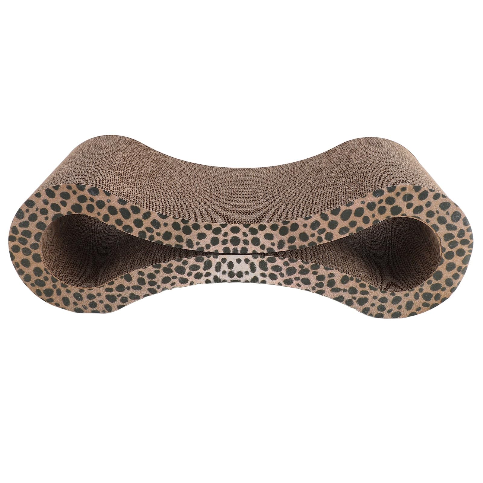 Tiragraffi per Gatti Lounge, Protezione per Mobili, Letto in Cartone Ondulato per Gatti, Tiragraffi Extra Spesso, Soddisfa gli Istinti Naturali, Funzione Reversibile per un Uso