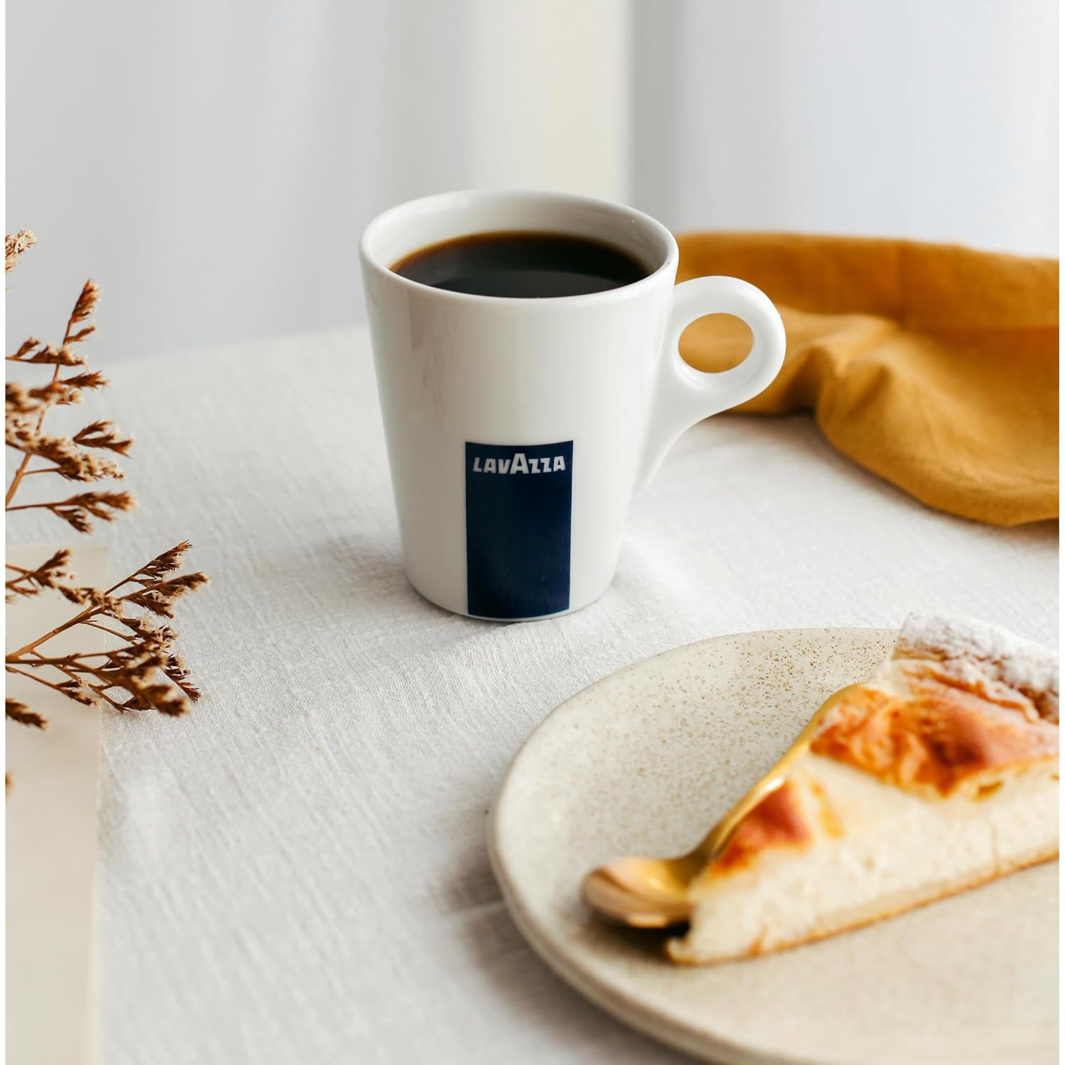 Lavazza Dek Filtro Ground Coffee Medium Roast, 8 Oz (Pack of 20)