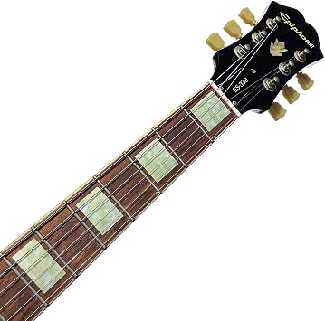 Inlay Sticker Fret Markers for Guitars & Bass - LP/SG Blocks - Aged White Pearl, F-005BL-AW | Aged White Pearl LP-style block markers with a wider 12th-fret piece to cover standard double-dot positions.