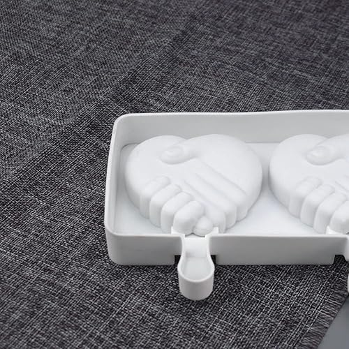 Miniatura 10 de 1 paquete de moldes para paletas con forma de calavera de Halloween, moldes de silicona para paletas de hielo de 6 cavidades para niños y adultos,