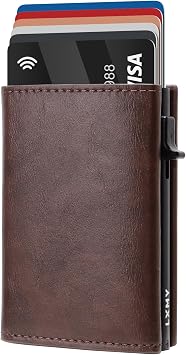 Mens Wallets, Credit Card Holder RFID Blocking, Pop Up Wallets for men uk