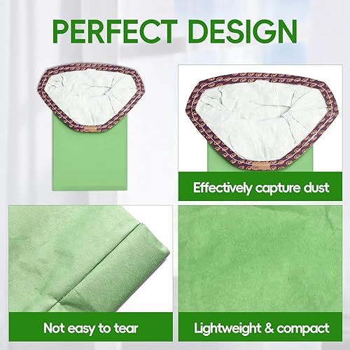 Miniatura 5 de Paquete de 24 bolsas de vacío con microfiltro 107314 compatibles con aspiradora ProTeam de 6 cuartos de galón, Super Coach Pro 6, ProVac FS 6, GoFit