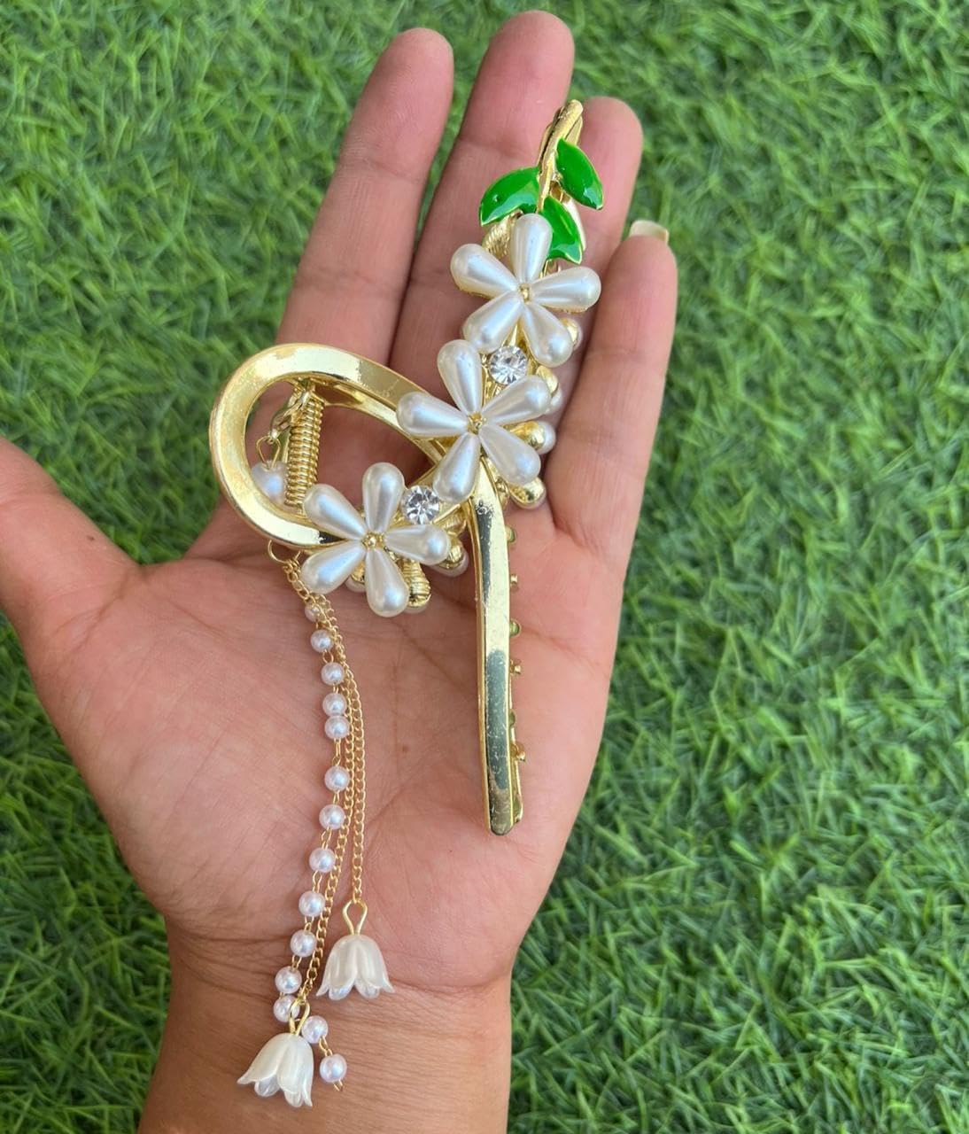 See full amazon price history chart for Radhya Accessories Flower Metal Clawclip with Tassels Hair Claw for Women Hair Clip for Girls Hair Clips for Women Hair Clutcher (1 pc) Radhya Accessories Flower Metal Clawclip with Tassels Hair Claw for Women Hair Clip for Girls Hair Clips for Women Hair Clutcher (1 pc) (B0CP7TGMSB) Amazon Price History, Amazon Price Tracker