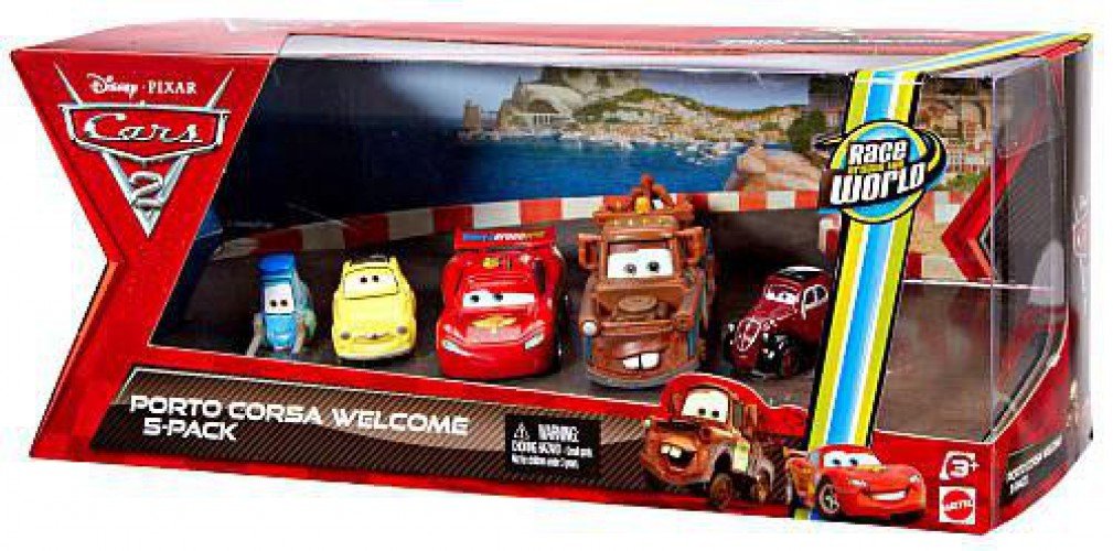 Disney Pixar Cars 2 Movie Exclusive Die Cast Car 5pack | Desertcart INDIA
