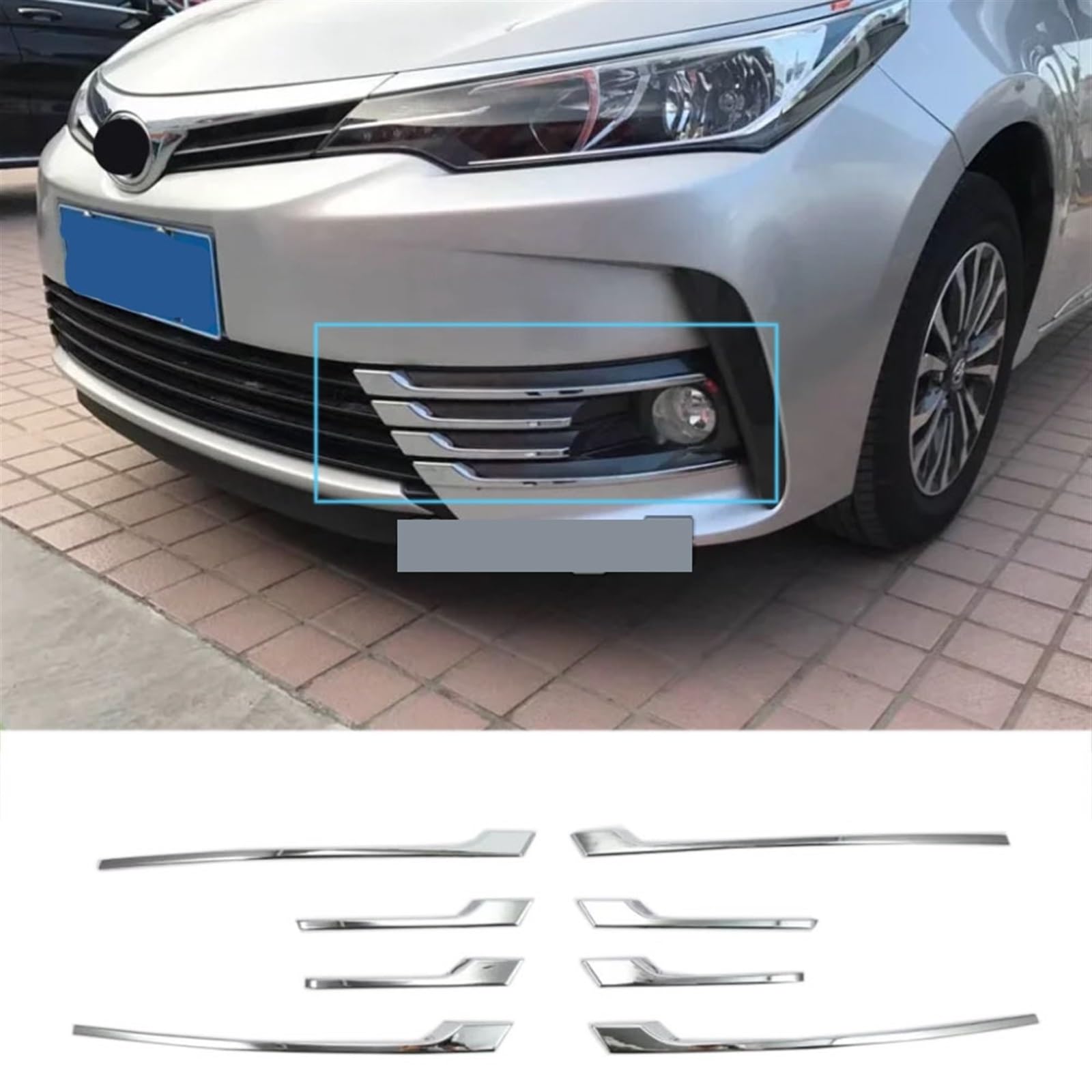 Dla TOYOTY, dla Corolli, Altis 2017 2018 2019, Car Styling