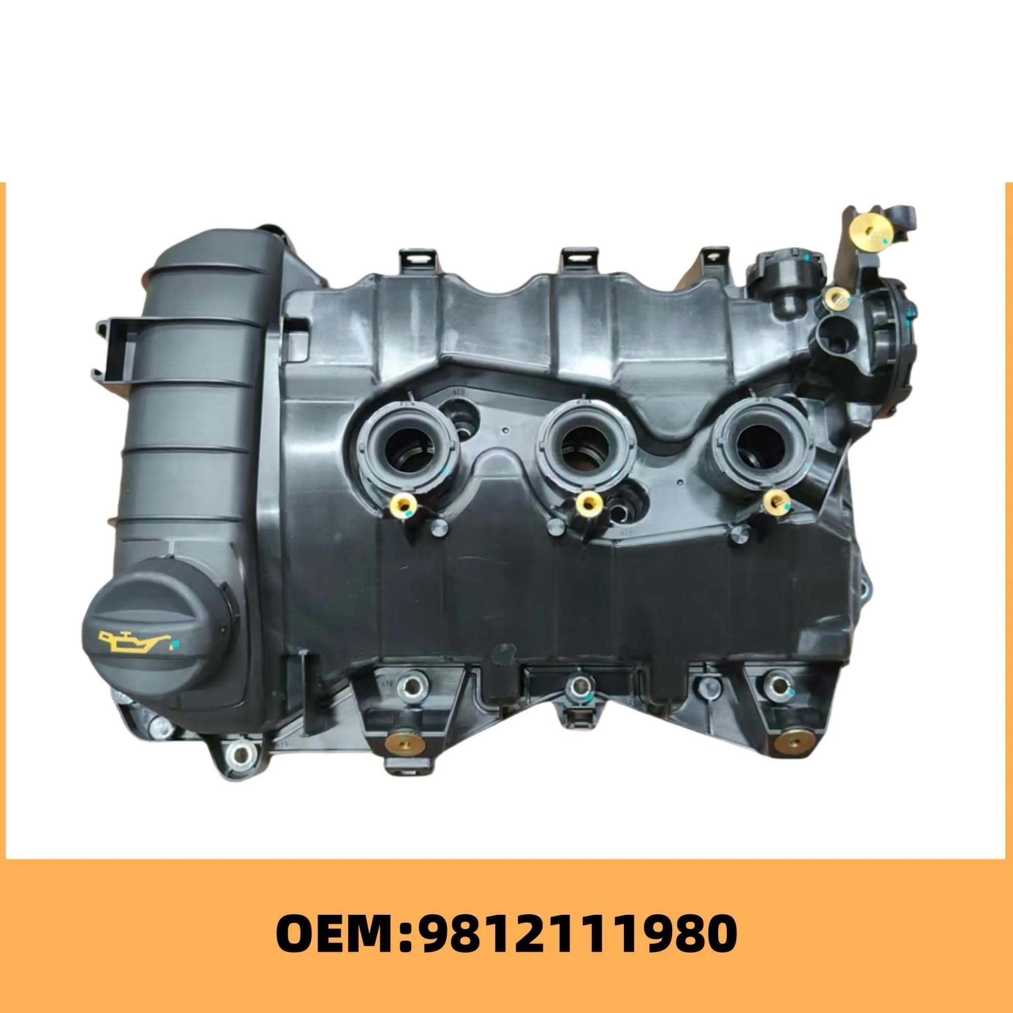 Culasses de cylindre pour auto 9812111980 Pièces Automobiles Couvercle De Culasse Soupape Moteur Pour Peugeot 2008 208 301 Pour Citroen C3 Couvercle de soupape