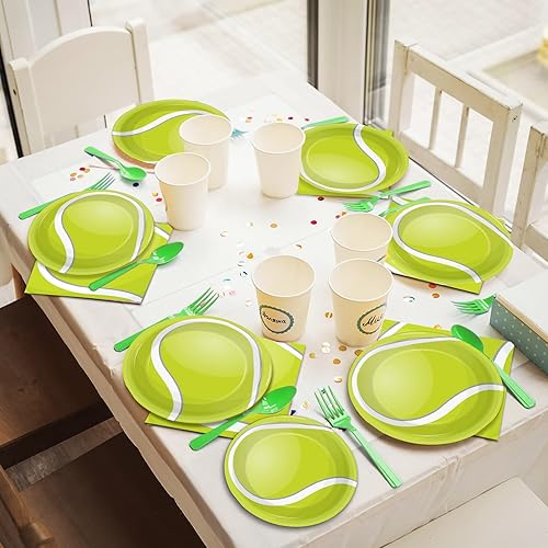 Miniatura 156 de Juego de 96 platos de fiesta de avión, servilletas, vajilla de avión, suministros para fiesta de cumpleaños, vajilla de papel desechable