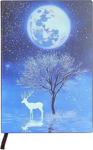 Cuadernos de diario geniales que brillan en la oscuridad, adecuados para niños, niñas y niños como regalo, diario específico para la escuela, bloc