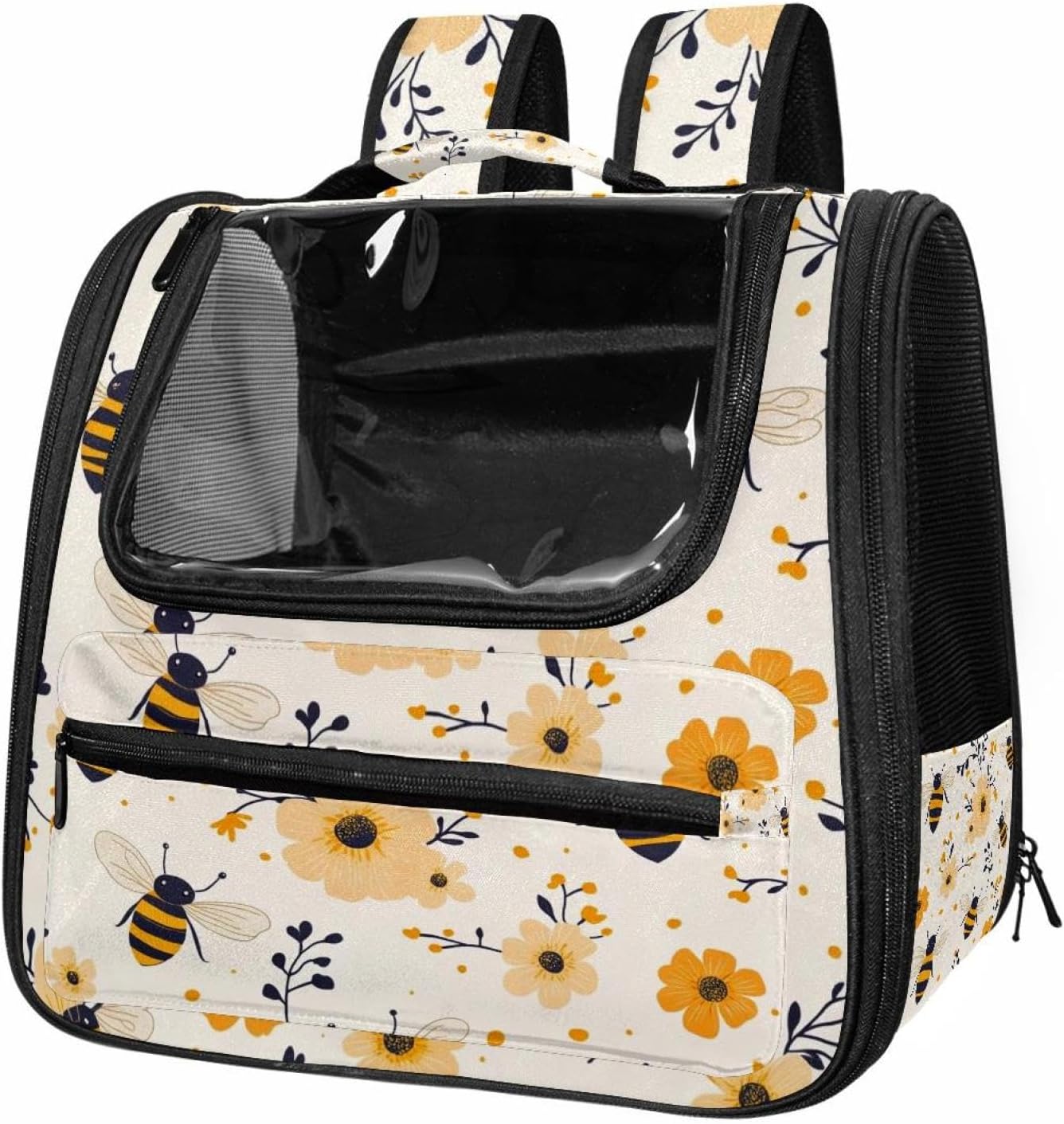 Honeybee (2) Pet Carrier Soft Sided Carrier for Small Medium Cats Dogs