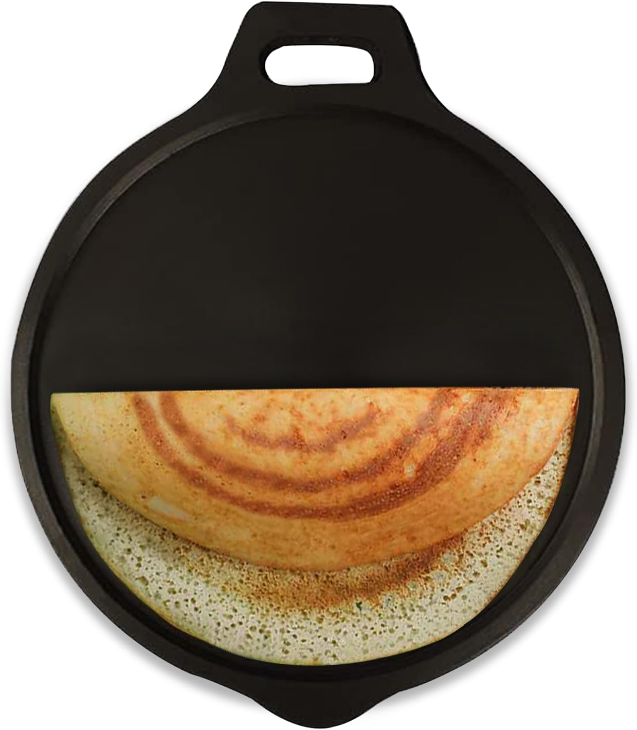 The Indus Valley Super Smooth Cast Iron Tawa/Tava for Dosa/Roti