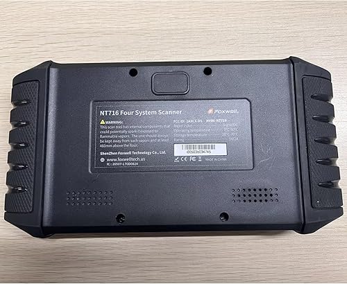 Miniatura 9 de Escáner FOXWELL NT716 OBD2 2025 Control bidireccional 9+ reinicia la herramienta de escaneo ABS SRS motor de transmisión lector de código de