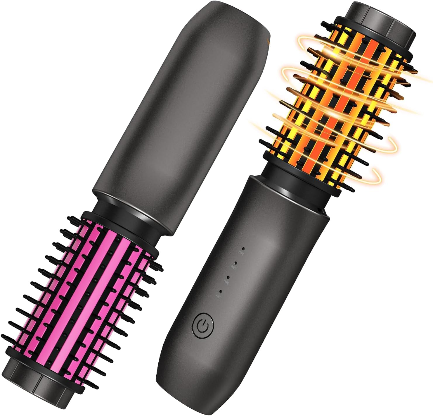 Cordless Curling Iron - Rose Grey
