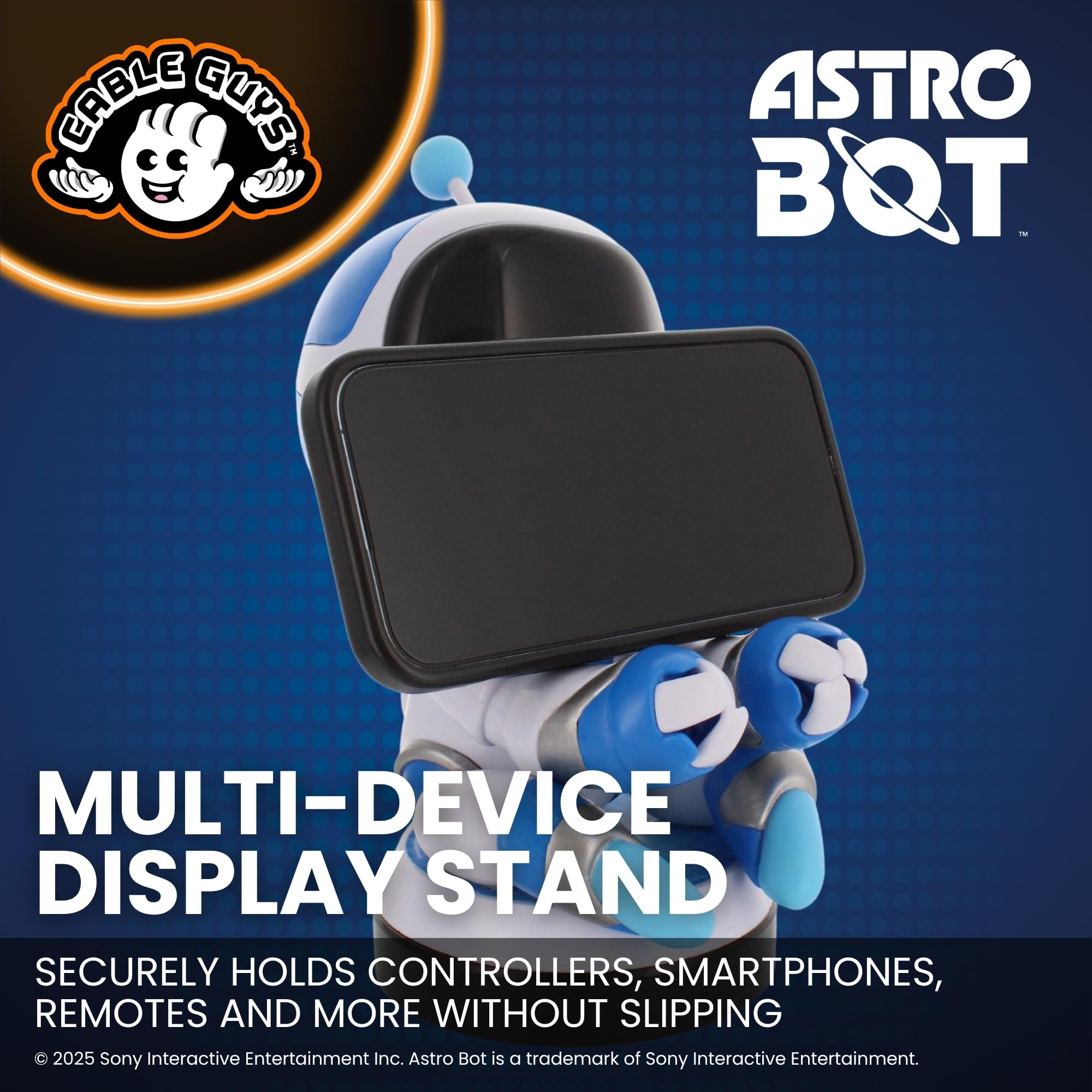 Cableguys Sony Astro Bot Controller Halter & Handy Ständer Gaming Zubehör für Schreibtisch-Setup Kompatibel mit Xbox PlayStation Standard-Controllern