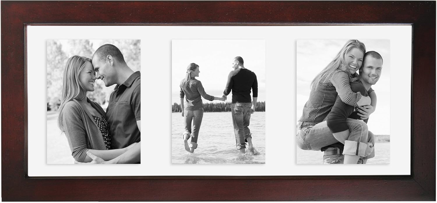 MCS Solid Wood Float Frame Walnut 5 1/2 in. x 13 in.