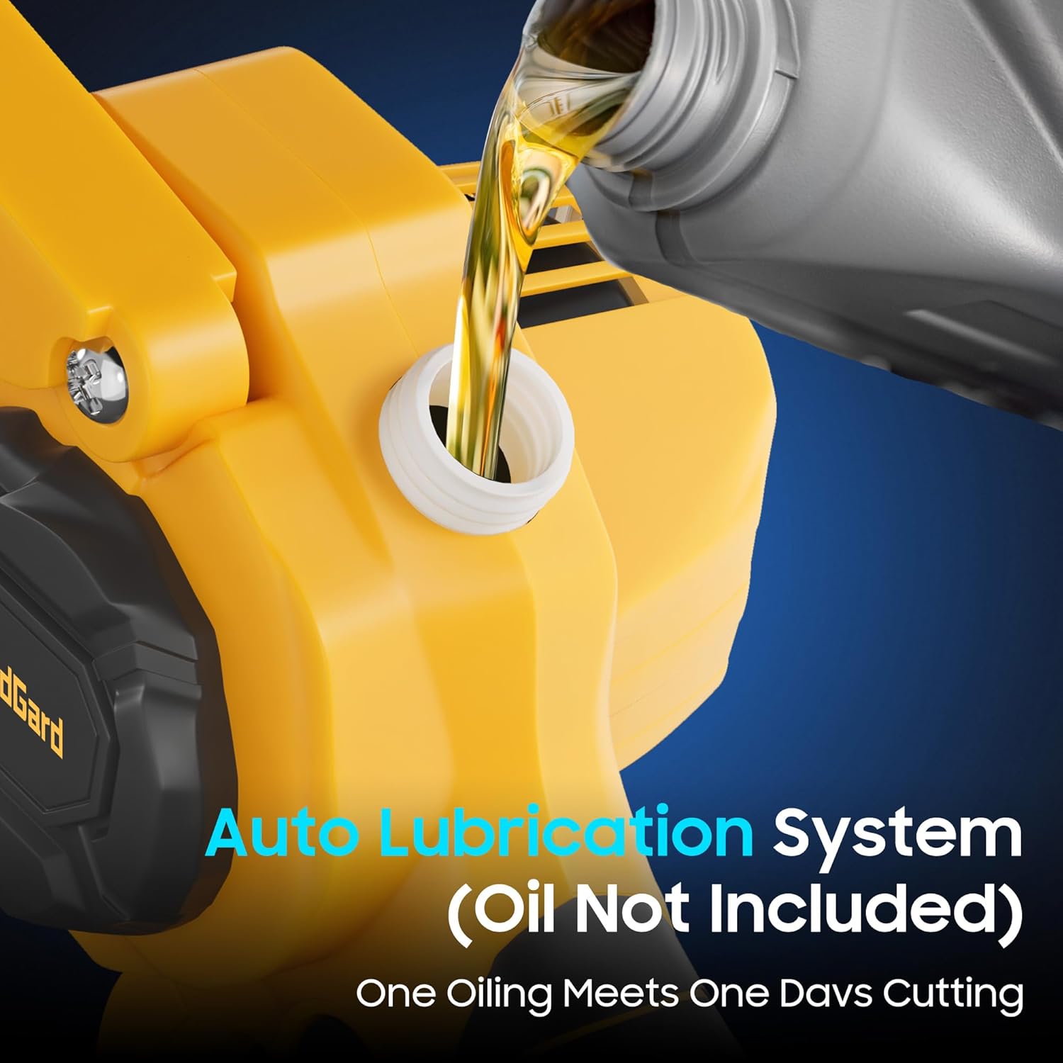 [Long-range] 6-Inch Cordless Chainsaw,21v 4000mAh Mini Lightweight Electric Chainsaw for for Tree Trimming, Gardening, Camping,Wood Cutting & DIY Projects, Quiet Electric Chainsaws