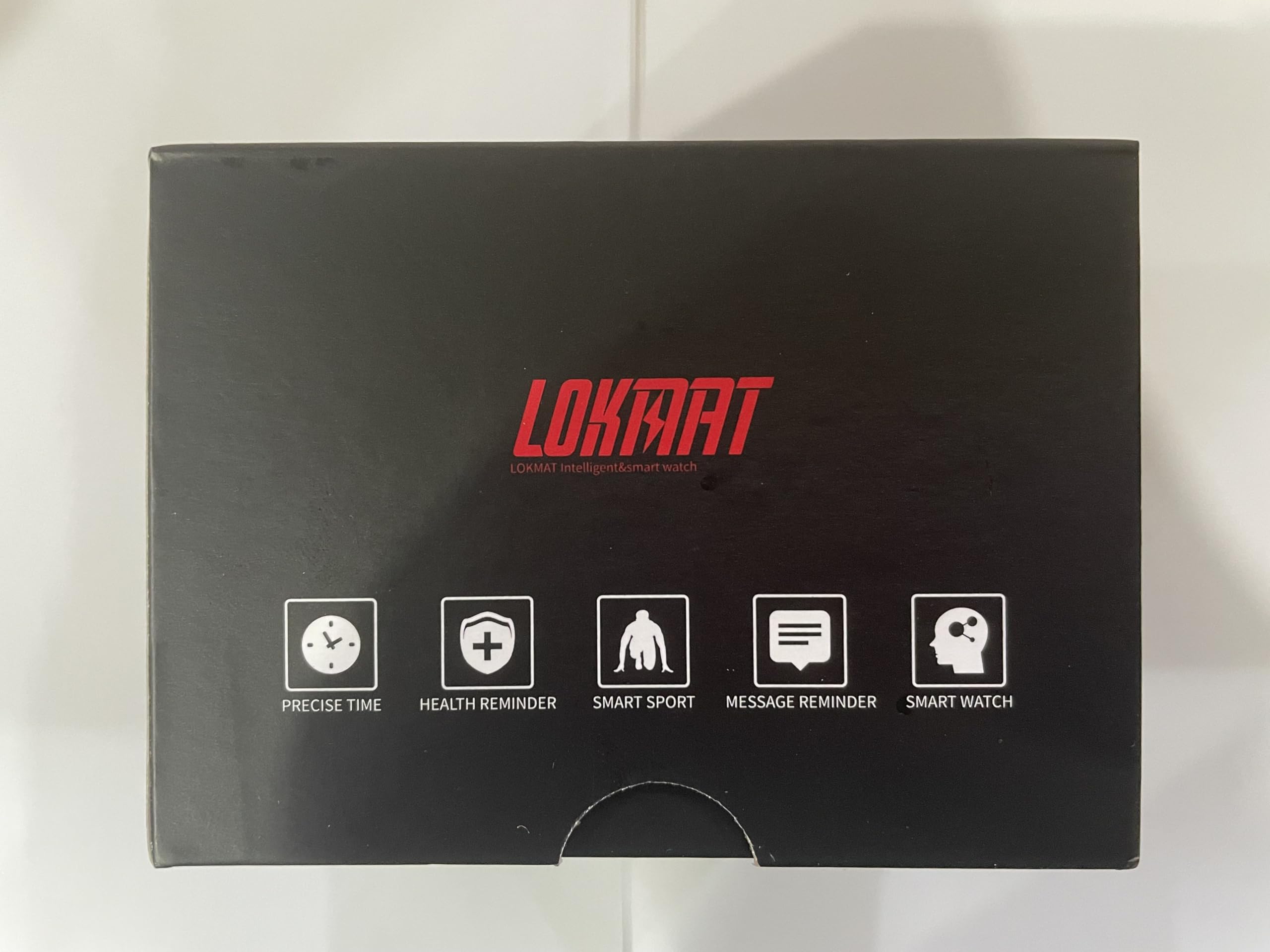 LOKMAT Montre connectée avec carte SIM 4G, écran AMOLED de 1,508", 3 Go + 32 Go, pour homme et femme avec appareil photo rotatif, WiFi, GPS, Android 8.1, montre de fitness tracker d'activité