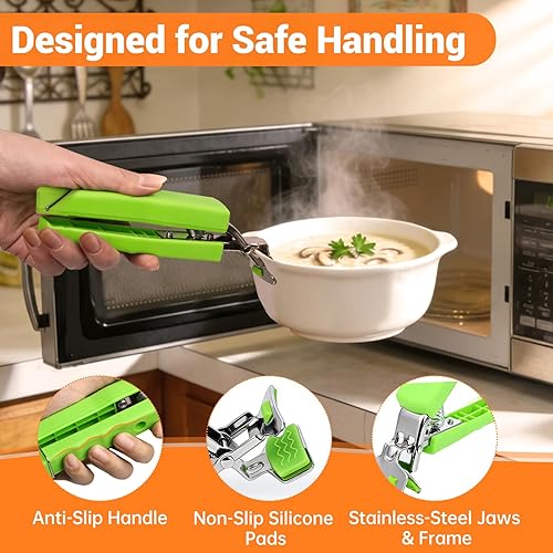 Miniatura 3 de Topoko - Vaporera para vegetales 100% de acero inoxidable, colador para pasta, cesta plegable para diversos tamaños de recipientes