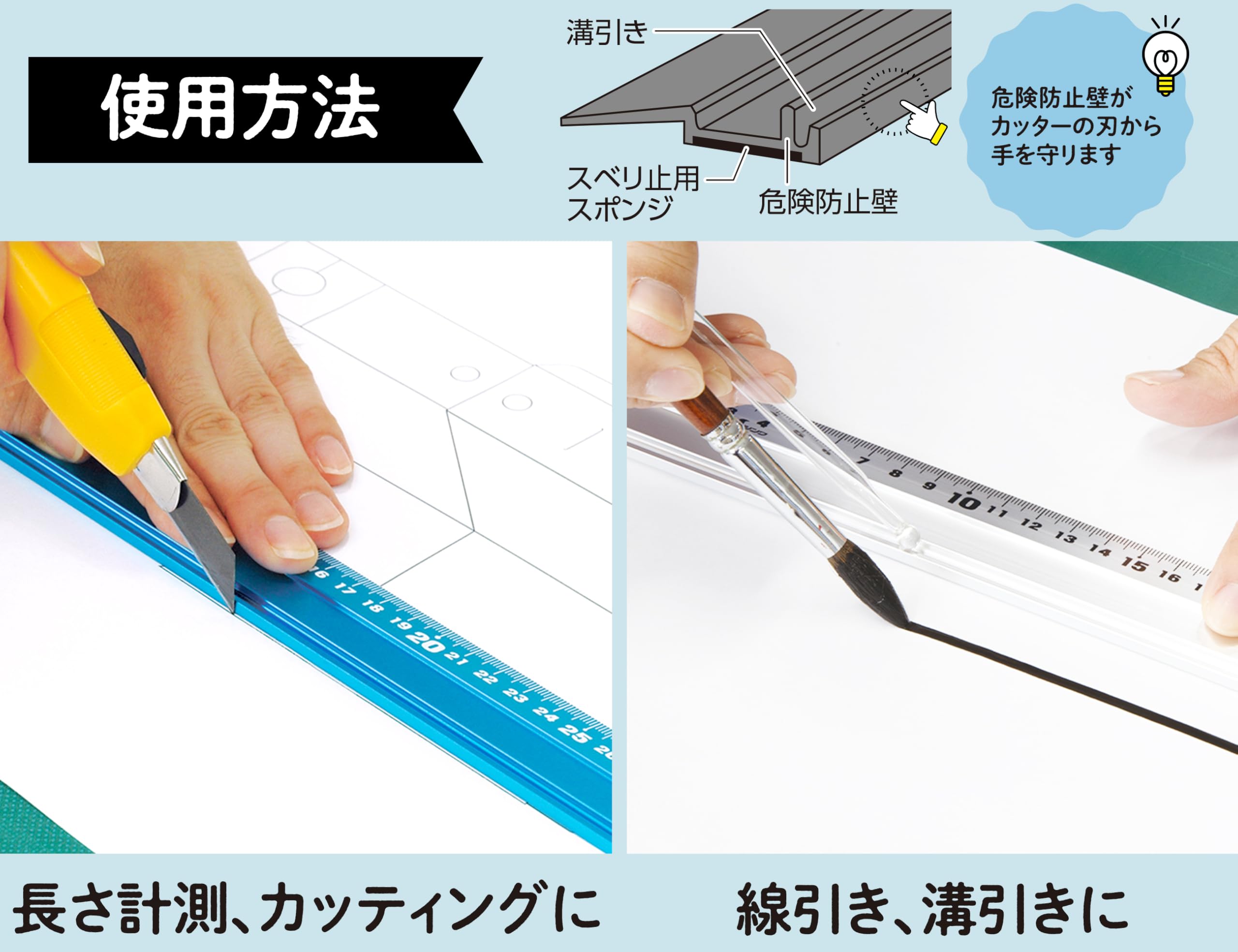 Amazon.co.jp: シンワ測定(Shinwa Sokutei) アル助 スベリ止付 1000MM