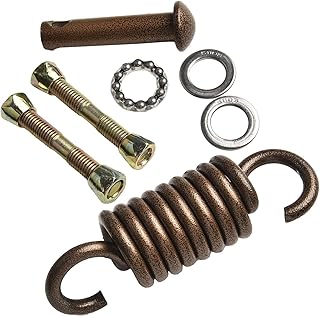 Gancho de resorte para silla colgante con capacidad de carga de 250 kg y fácil de usar (marrón)