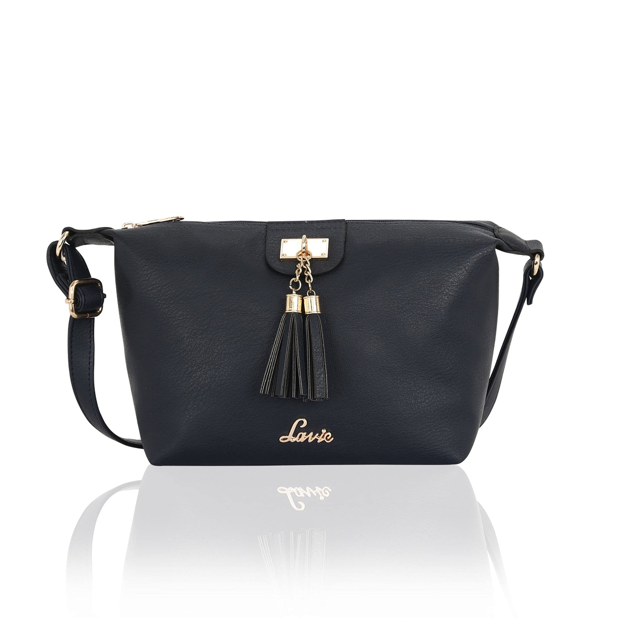 Lavie Womens Sling Bag (Navy Blue) (B08KR4WSST) Amazon Price History, Amazon Price Tracker