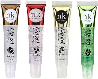 Paquete de 4 gel labial Nicka K (COCO, ROSEHI...