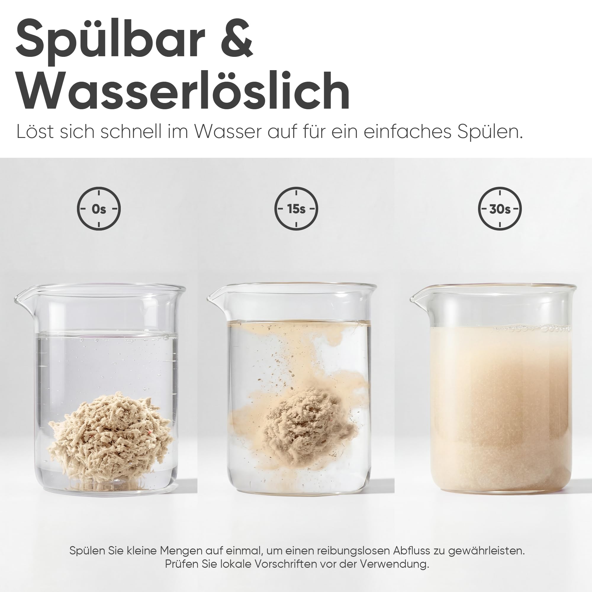 FUKUMARU Tofu Katzenstreu 10.8kg, schnell klumpstreu für Katzen, Gemischtes Maispellets, Staubfrei und Leicht klumpend, Geruchskontrolle, spült in der Toilette, Geringe Rückstände