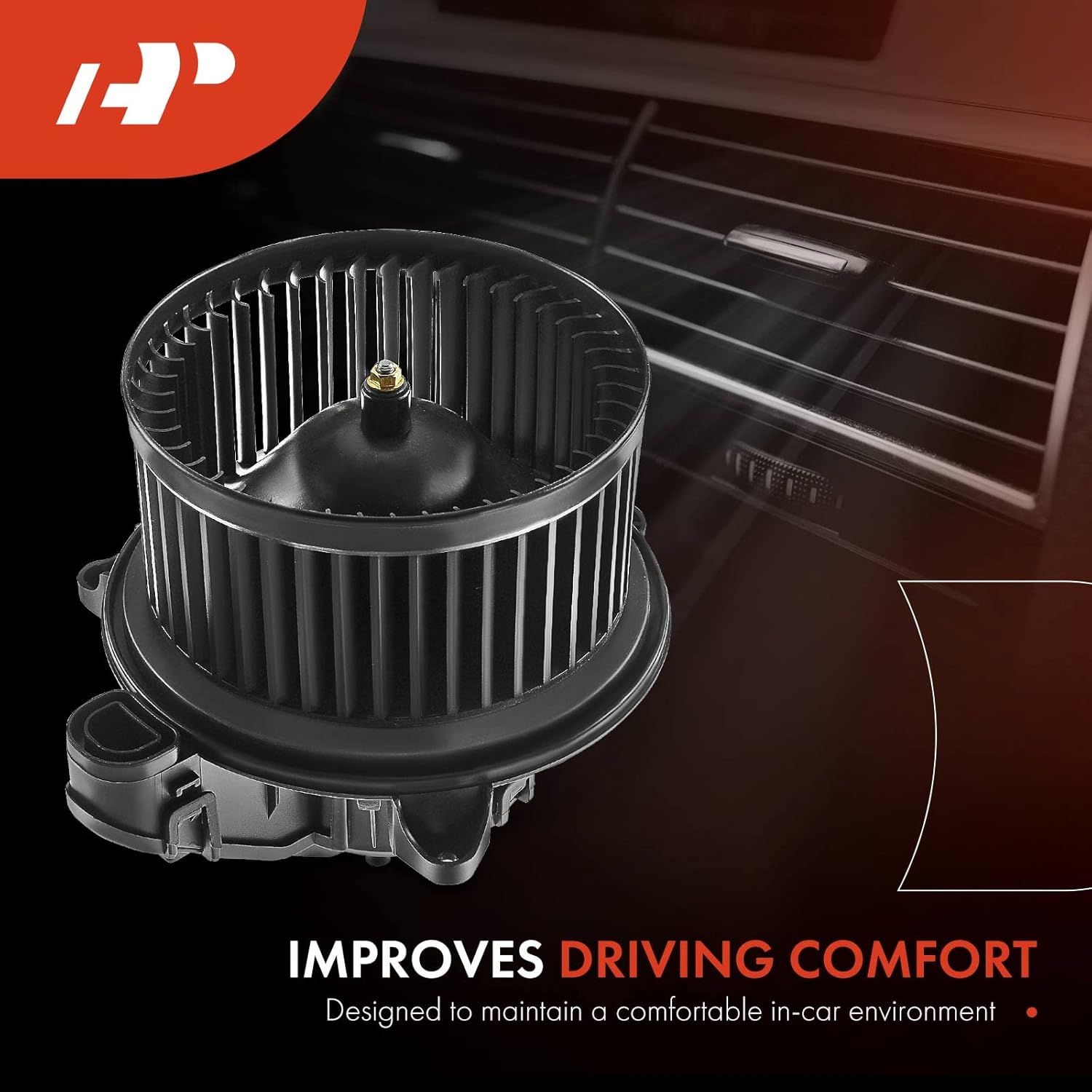 A-Premium Front HVAC Heater Blower Motor Compatible with Ford Transit-250 2015-2023, Transit-350 2015-2023, Transit-150 2015-2023, Transit-350 HD 2015-2023, E-Transit 2022-2023