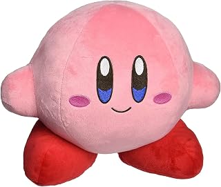 Little Buddy Kirby Adventure All Star Collection 7" Kirby Stuffed Plush Children's Rag Doll Doll, Multicolored (Pink)