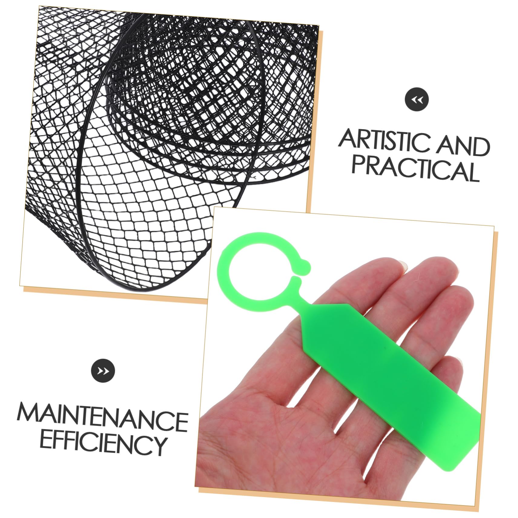 Hemobllo Cloches De Jardin Fil De Fer Cage De Protection pour Plantes Et Légumes Robuste Et Résistant Aux Intempéries pour Balcon Et Petits Jardins