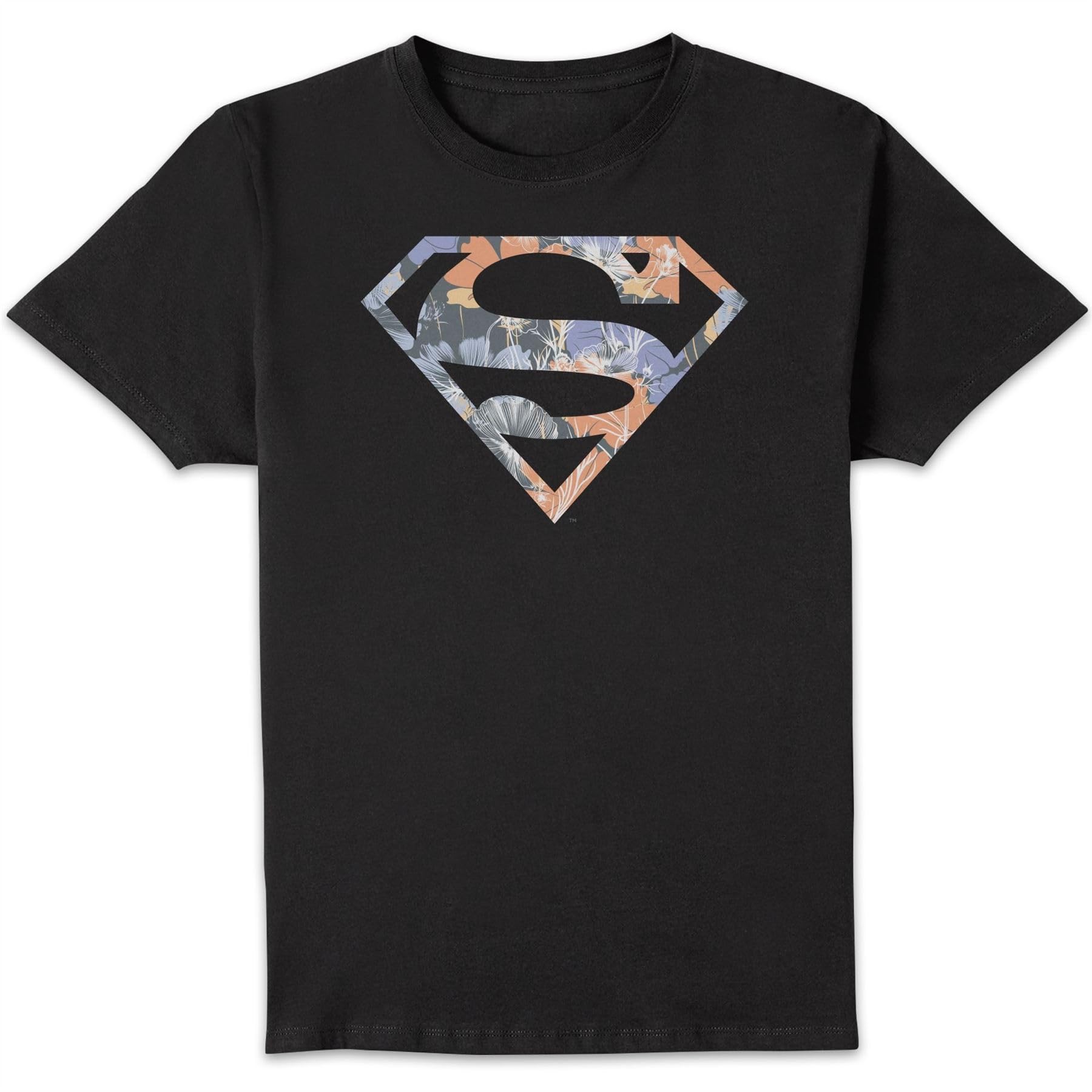 DC Comics Superman Men's T-Shirt - Black - Large