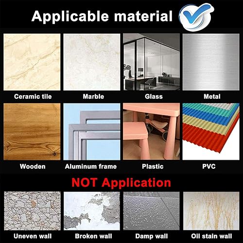 Miniatura 7 de MEMX Nano Double Sided Tape Heavy Duty, 16.4FT Multipurpose Strong Mounting Tape, Reusable Removable Washable Traceless Gel Grip Adhesive for