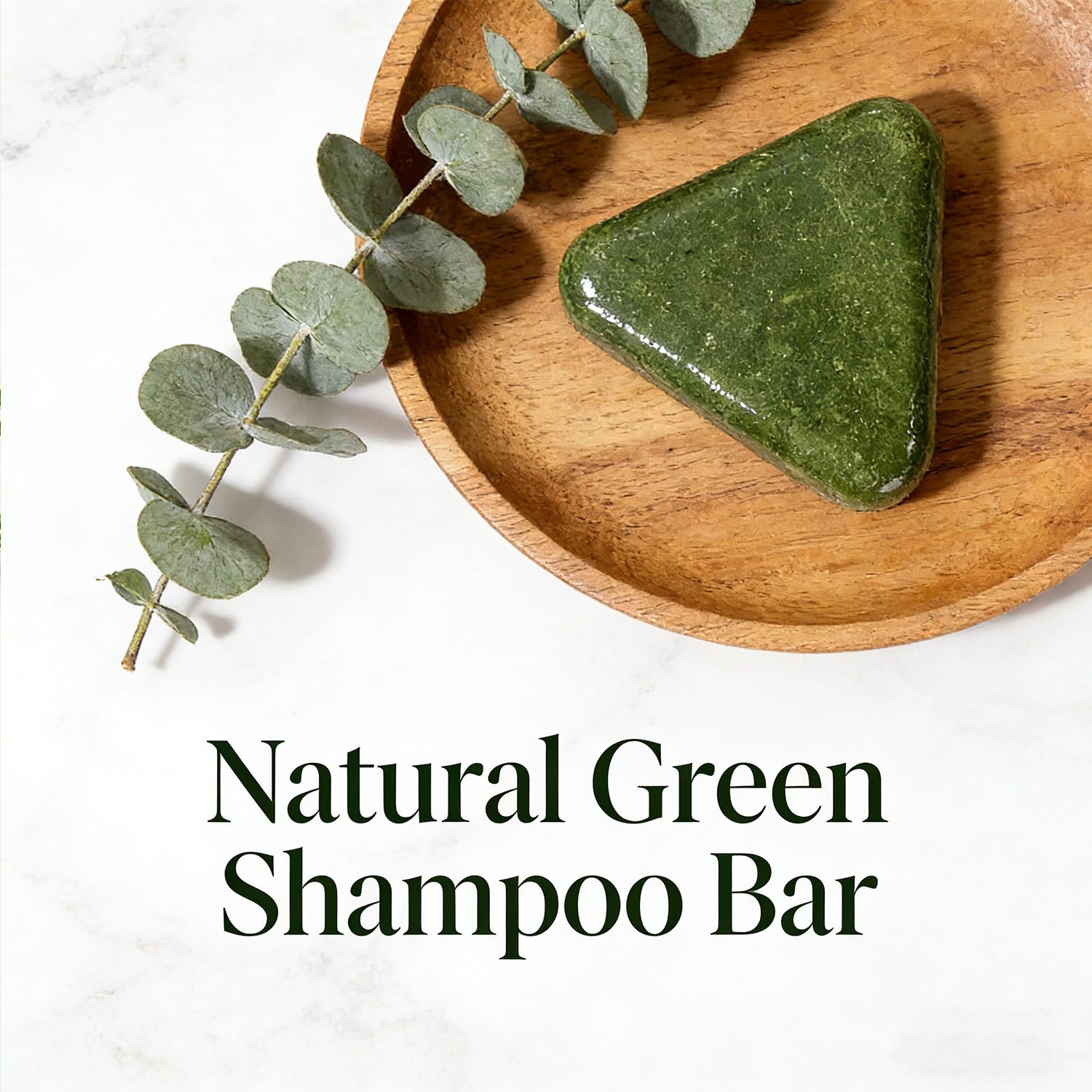 Rosemary Solid Shampoo Bar, Hair Soap Nature Triangle Shampoo Bar, Strengthening Gentle Herbal Hair Care, Hydrating & Scalp-Friendly, Conditioner Bars for All Hair Types (1pc)