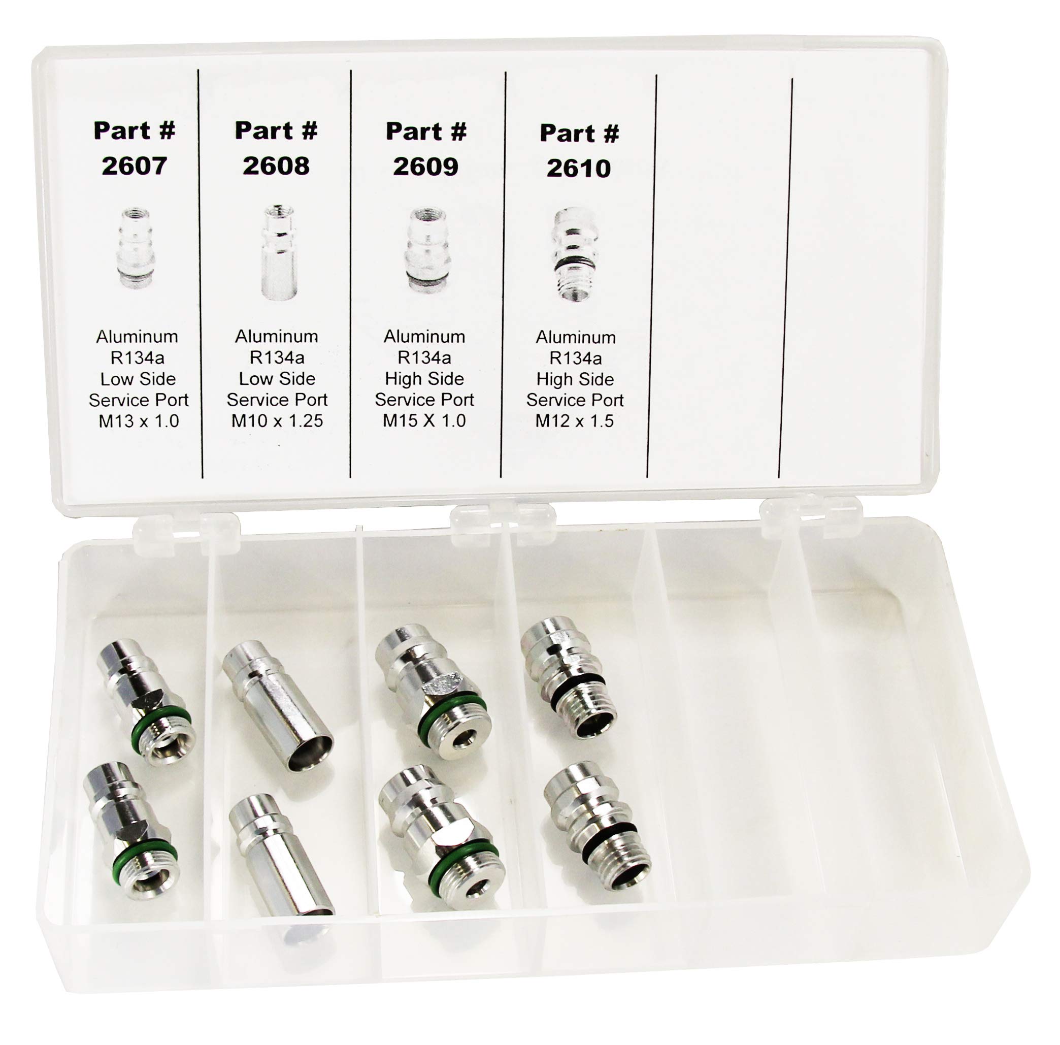 Amazon.com: FJC (2685 R134A OE Service Port Assortment : Automotive