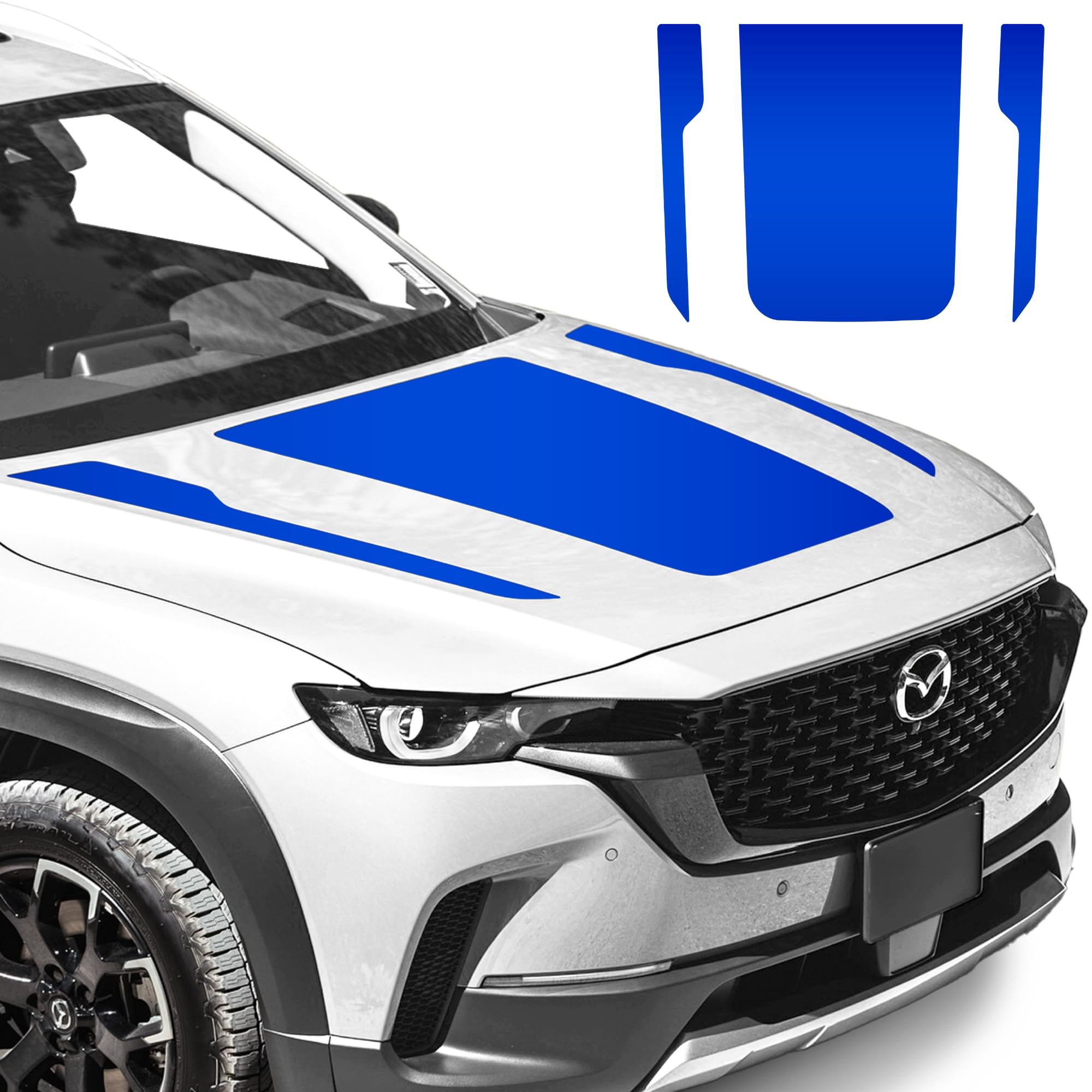 Amazon.com - Meridian Style Blackout Hood Decal Kit for Mazda CX50