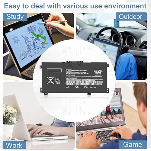 Miniatura 7 de LK03XL l09281-855 Batería para HP Envy X360 49.2 ft-bp1xx 49.2 ft-bq1xx 49.2 ft-bp112dx 49.2 ft-bp111dx 49.2 ft-bp011dx 49.2 ft-bp012dx 49.2