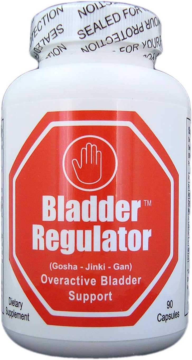 Bladder Regulator, Gosha Jinki Gan. an Effective Herbal Bladder Control for Women & Men. 90 Vegan Capsules.