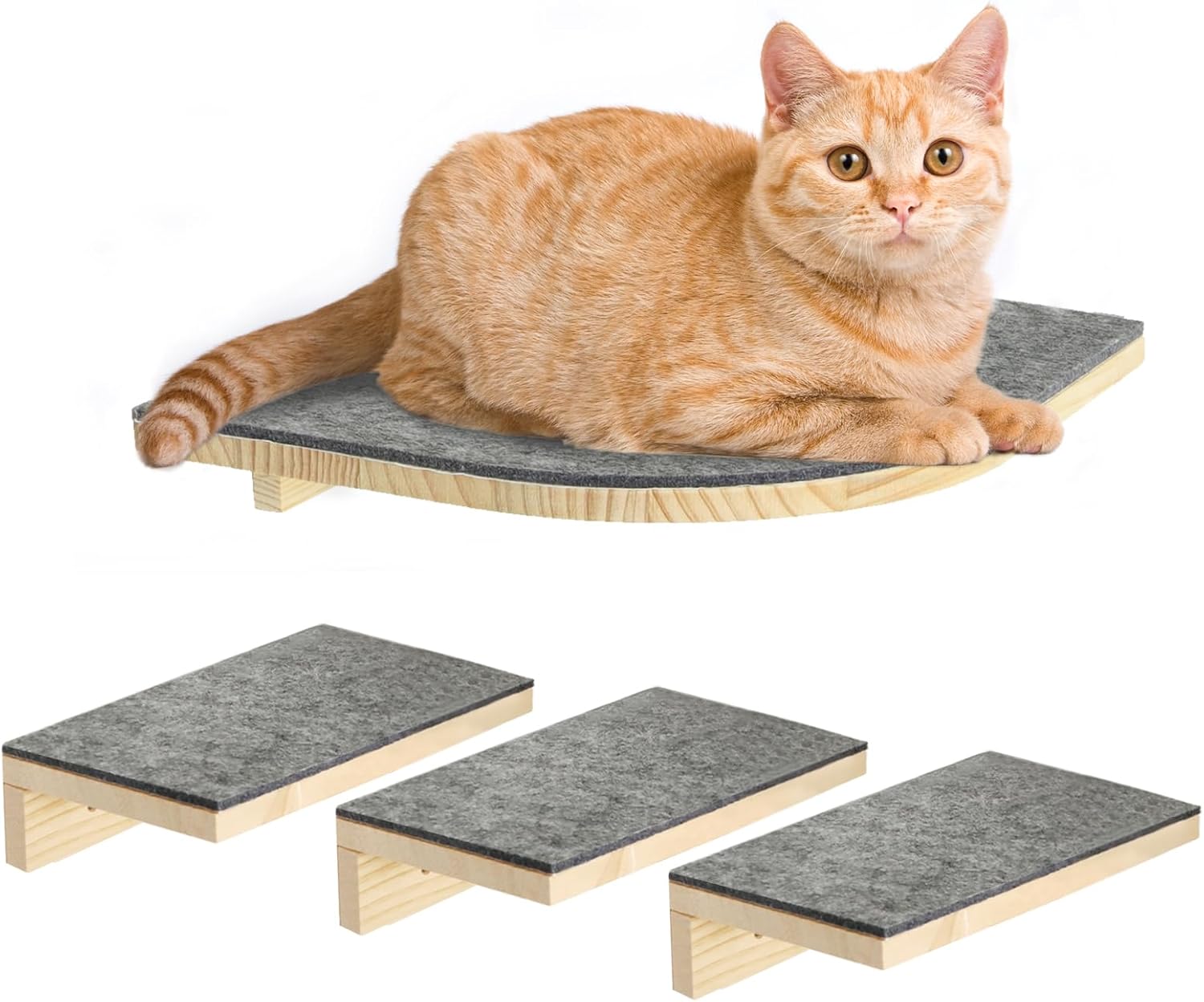 Mora Pets Wall Mounted Cat Shelves and Perches Cat Wall Furniture for