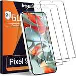 3 Protecteur d'écran en verre Pack pour Google Pixel 8 Pro, Déverrouillage de l'empreinte à ultrasons, HD Verre trempé transparent pour Google Pixel 8 Pro Protecteur d'écran 5G